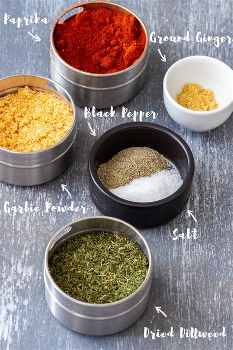 seasoning for fish|Homemade Fish Seasoning Recipe .